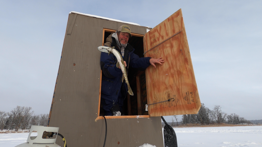 Chad Koel darkhouse spearing