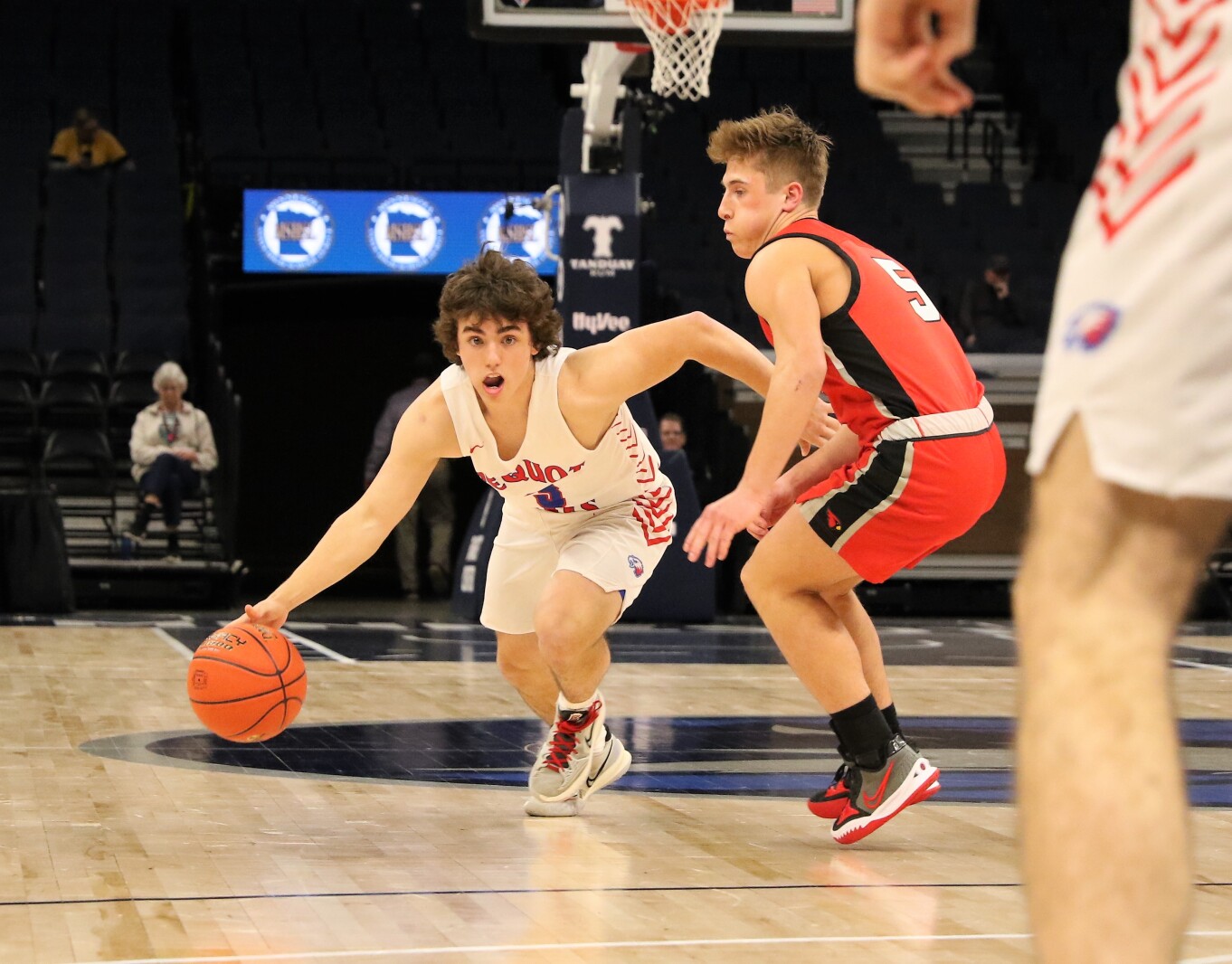 Pequot Lakes vs Annandale Class 2A State Quarterfinals Tuesday, March 22, 2022, at Target Center.