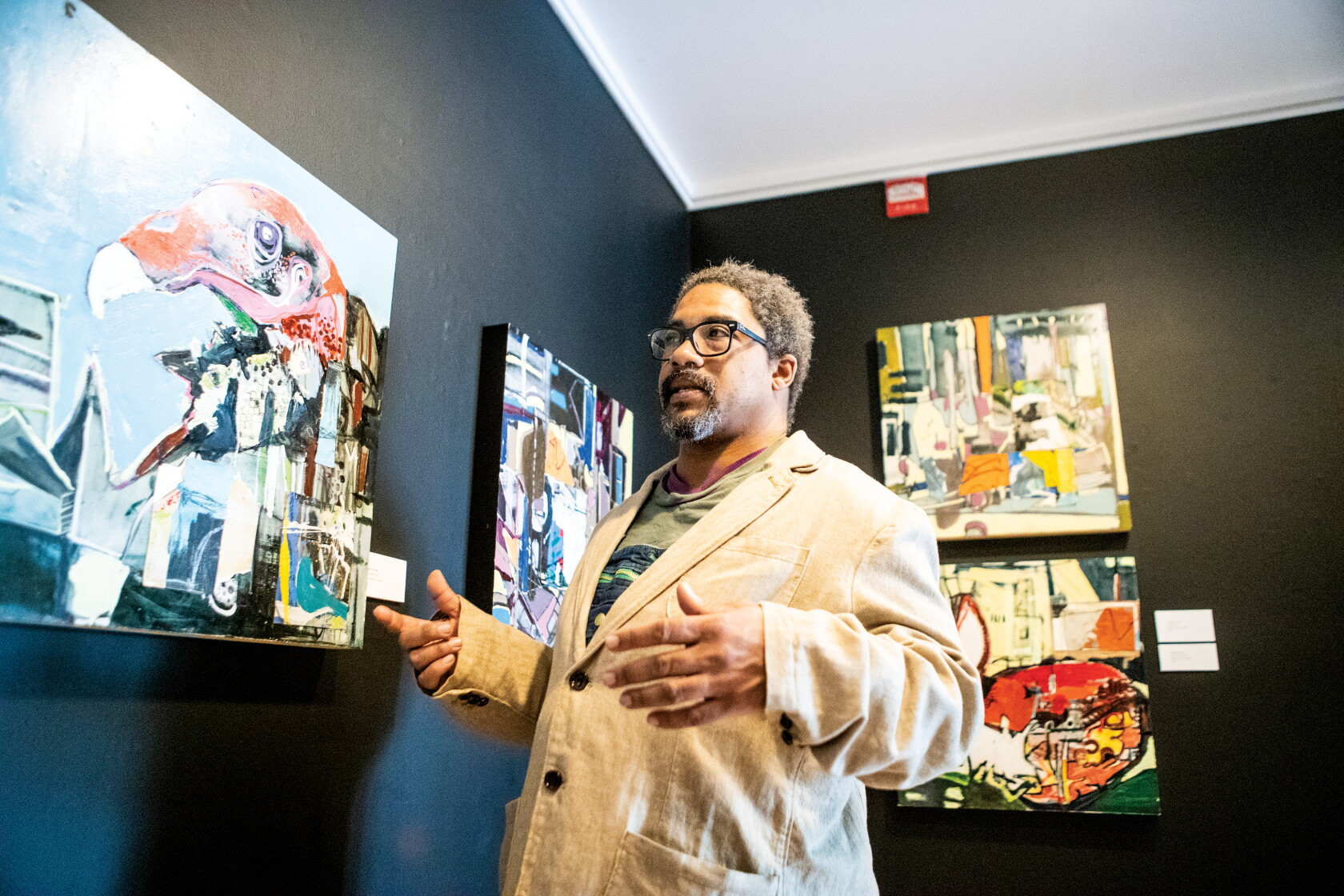 Greg Ridge Artist Minneapolis artist Gregory Rose visits Ridgewater College to talk about ...