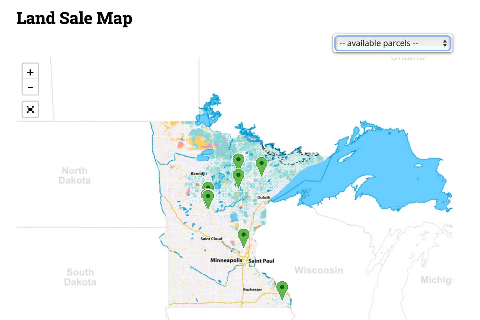 DNR announces land sale auctions Pine and Lakes Echo