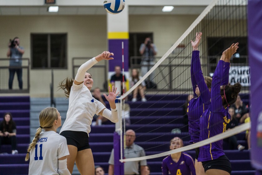 Kasson-Mantorville, Lourdes girls volleyball