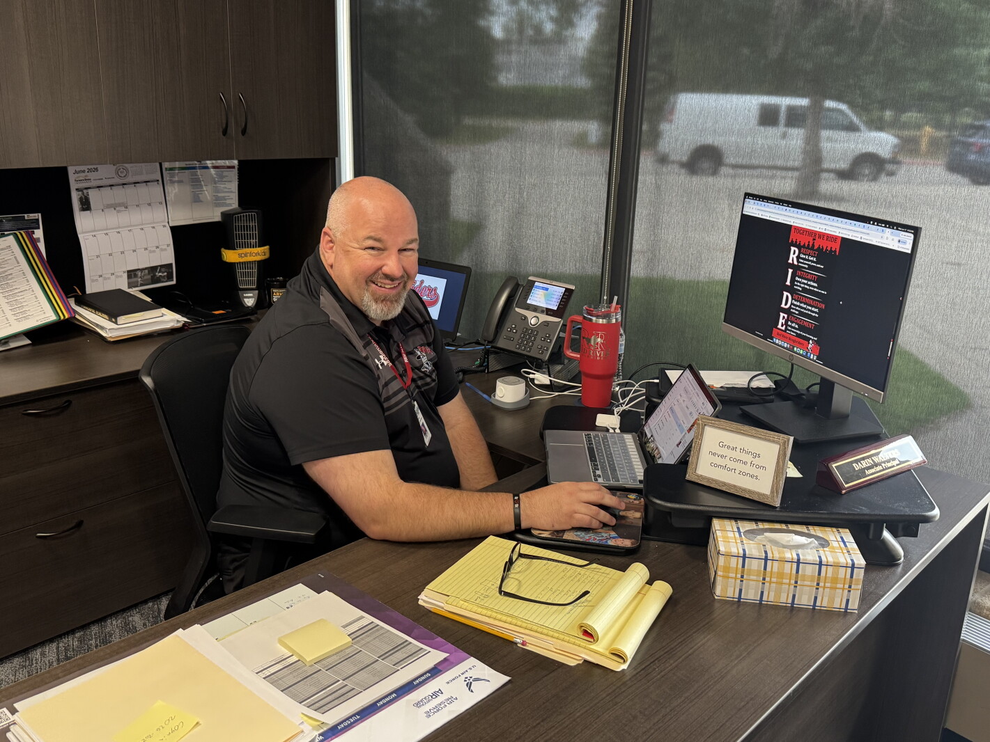 Darin Walters hopes to build school pride as new Red River High principal