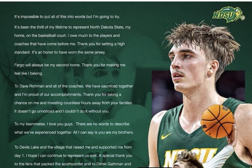 McFeely: Bison’s Grant Nelson signs with one of most powerful