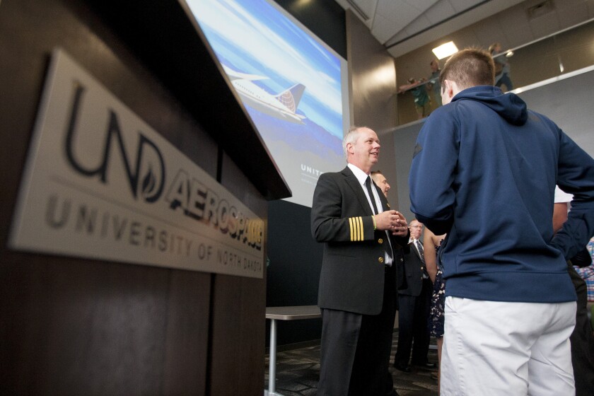 UND, United Airlines announce pilot pathway program - Grand Forks ...