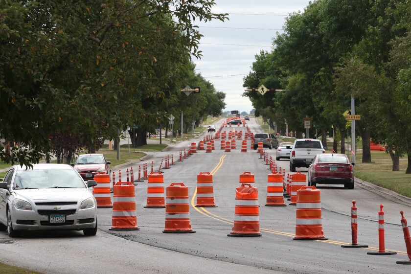 traffic cones and cars 080322.jpg