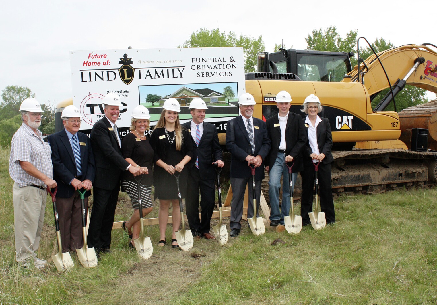Lind Family Funeral and Cremation Services breaks ground in Alexandria
