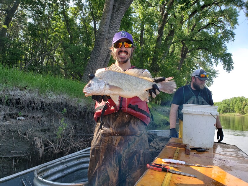 Mike Lant UND Fisheries student.jpg