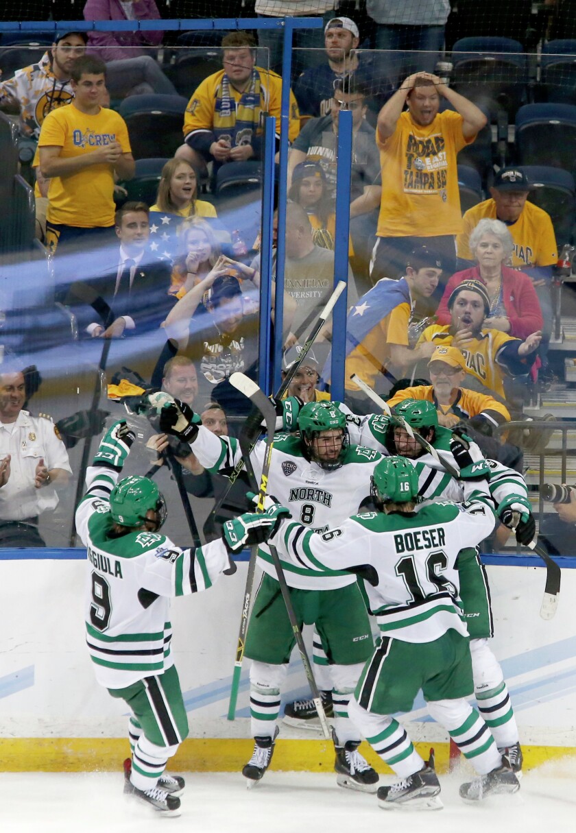 O'Shaughnessy scores Goal of the Year – NHL features story on UNC Hockey – UNC  Hockey