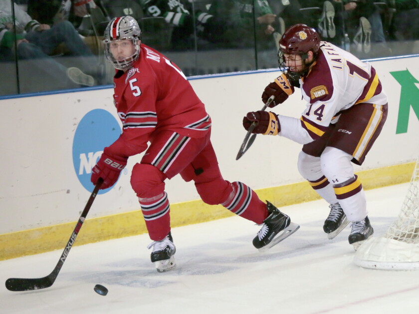 Willie Raskob Raskob's game-winner sends UMD into region final