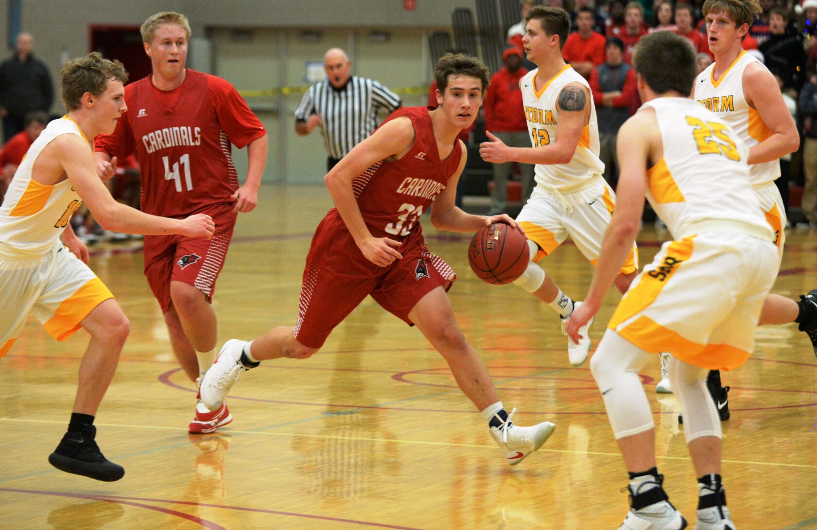 Rambow 3-point play lifts Cards over Storm - West Central Tribune ...