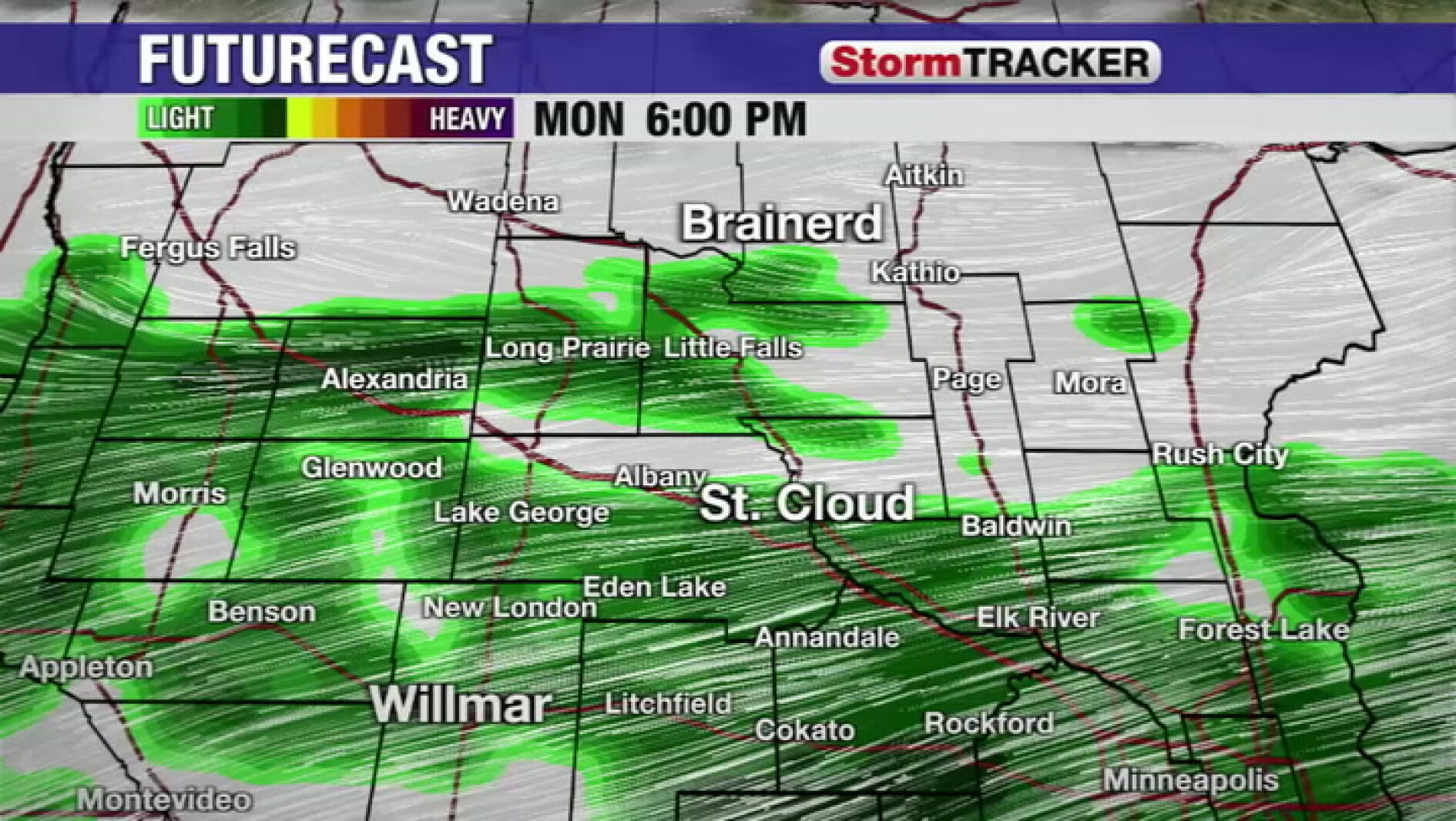 Tracking shower chances for today - West Central Tribune | News ...