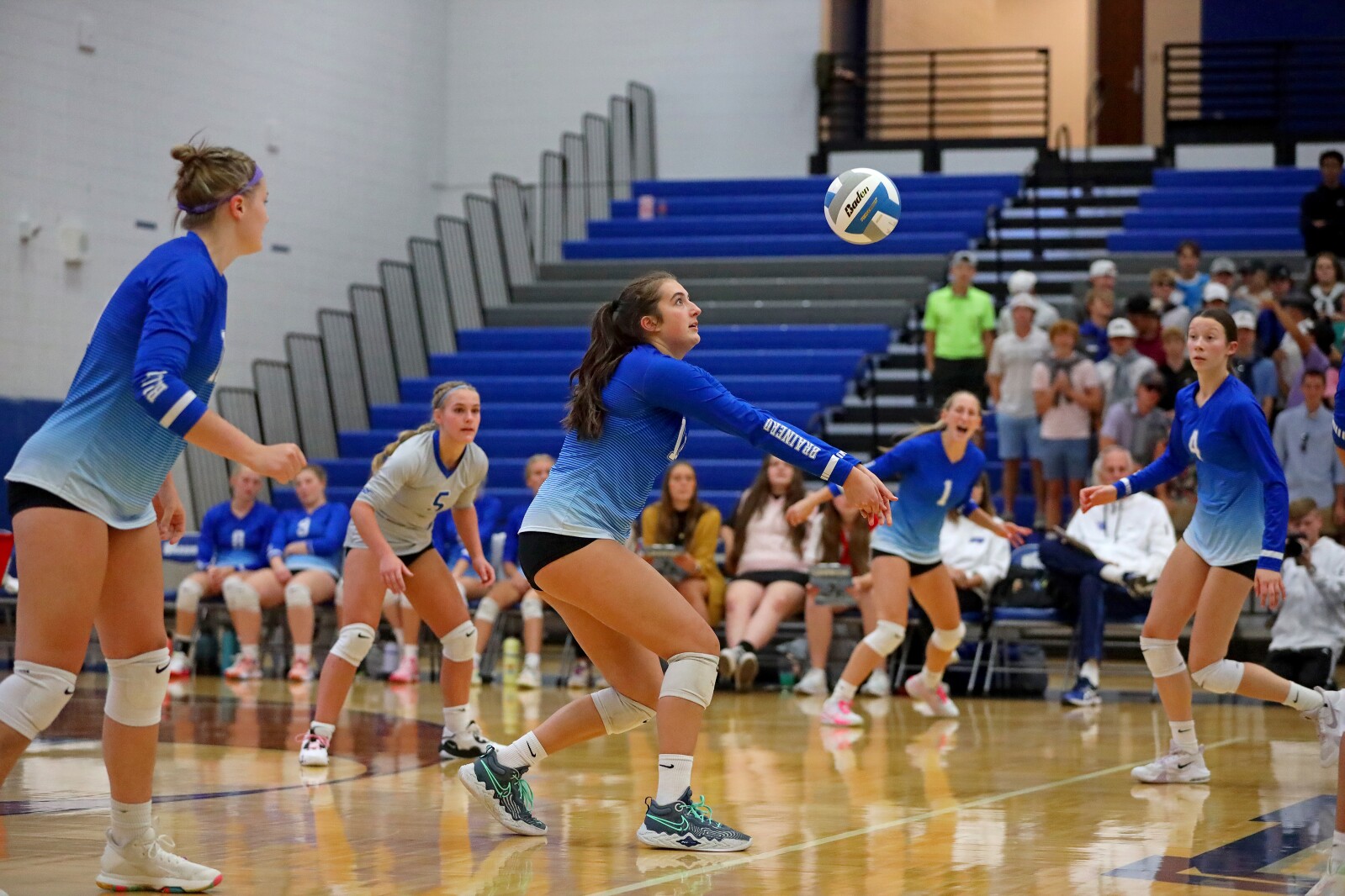 Brainerd Volleyball vs Rocori on Thursday, Sept. 22, 2022, at Brainerd.