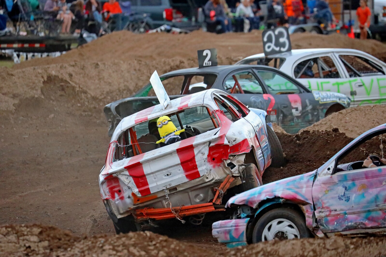 Baja races at the fair Saturday, Aug. 6, 2022, at the Crow Wing County Fair.