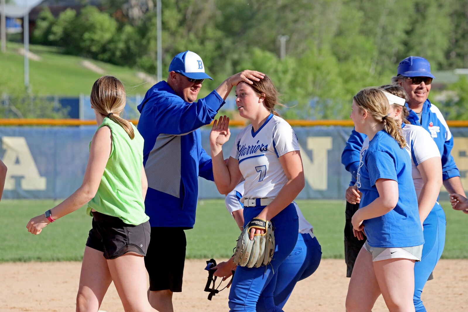 Brainerd softball against St. Michael-Albertville during the Section 8-4A final Thursday, June 2, 2022, at Brainerd.