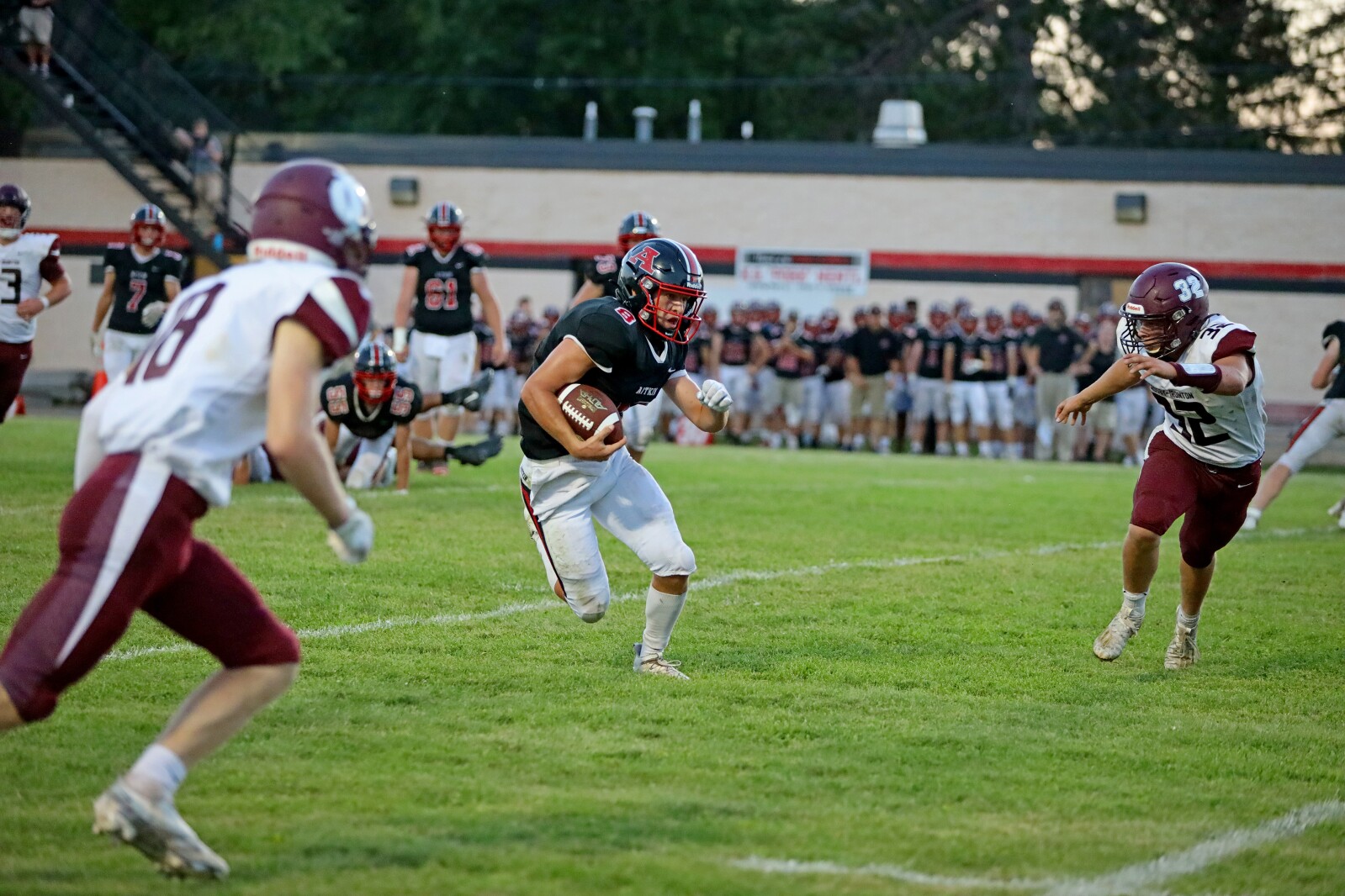 Aitkin football against Crosby-Ironton on Thursday, Sept. 1, 2022, at Aitkin.