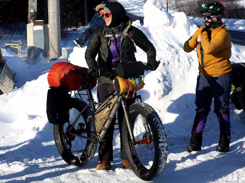 Alexandera Houchin, of Cloquet and Nan Pugh of Teton Valley, Idaho.