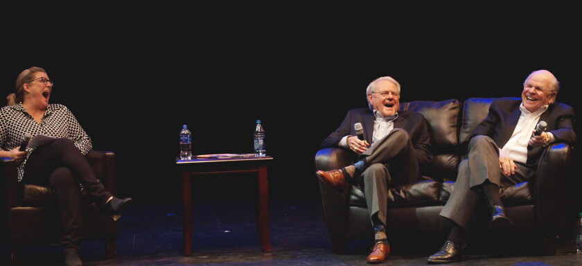 Two Fargo business moguls share stories, laughs as their kids interview ...