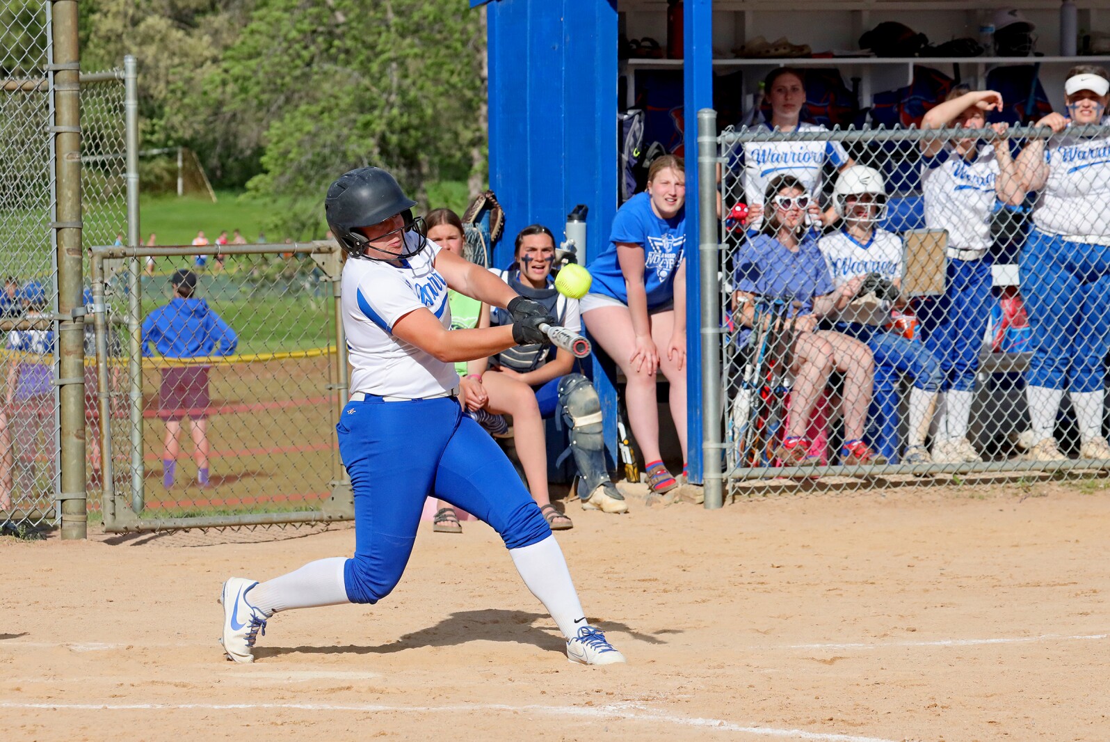 Brainerd softball against St. Michael-Albertville during the Section 8-4A final Thursday, June 2, 2022, at Brainerd.