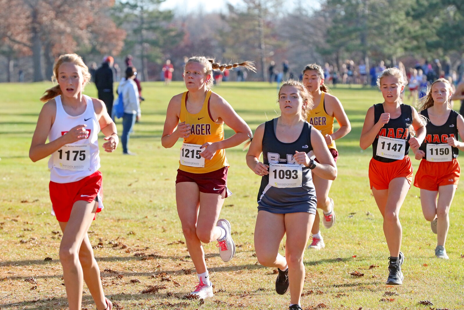 Section 6-1A meet Friday, Oct. 28, 2022, at The Vintage Golf Course in Staples.
