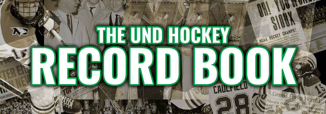 UND Hockey Record Book
